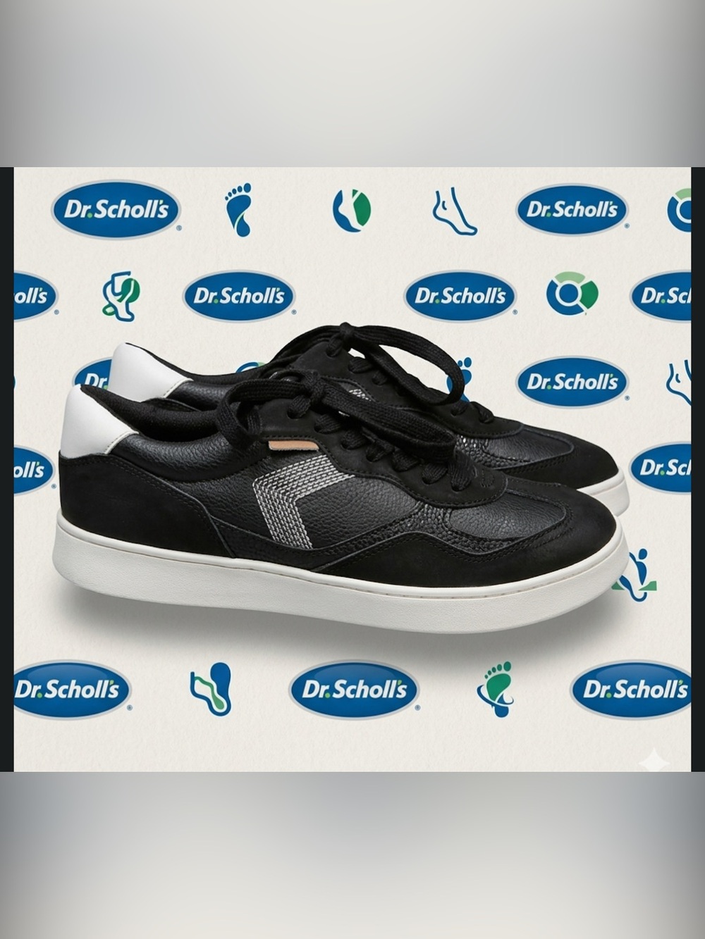 Authentic Dr. Scholl's Women's Right On lace-up designer sneakers sz 7.5
